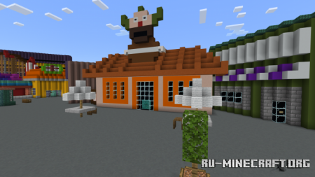 ������� CW Parks Universal Studios ��� Minecraft PE