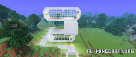  Modern Mansion - By GP107HD  Minecraft PE