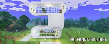  Modern Mansion - By GP107HD  Minecraft PE