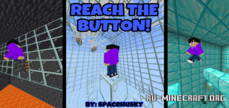  Reach The Button  Minecraft PE