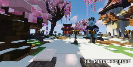  Japanese Winter Lobby by Labybuilds  Minecraft
