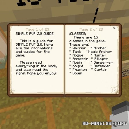 ������� Simple Kit PVP by ZussmanKlint ��� Minecraft PE