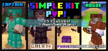 ������� Simple Kit PVP by ZussmanKlint ��� Minecraft PE