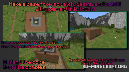 ������� ZyDefense (Zombie Base Defense) ��� Minecraft PE