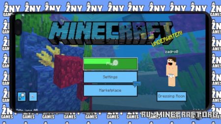  Underwater  Minecraft PE 1.19
