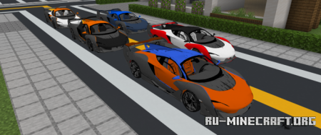 Скачать McLaren Sabre для Minecraft PE 1.19