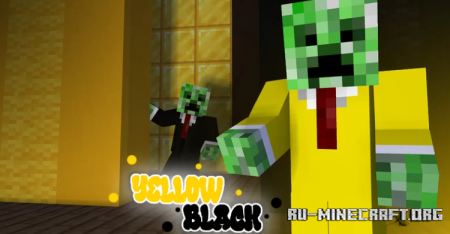  Yellow-Black by Jurg3n  Minecraft