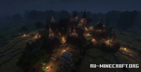 Farmer's Village  Minecraft