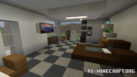 Скачать Safe House (Map) by TEAM CUBITOS MC для Minecraft PE