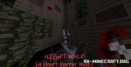 ������� Night Walk: A short horror map ��� Minecraft