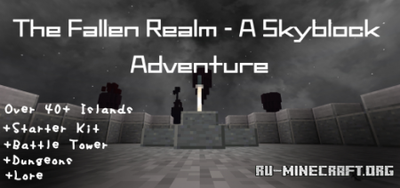  The Fallen Realm - A Skyblock Adventure  Minecraft PE