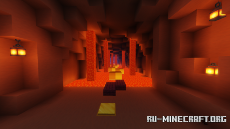 Скачать Large Cake Parkour для Minecraft PE