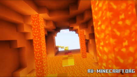 Скачать Large Cake Parkour для Minecraft PE