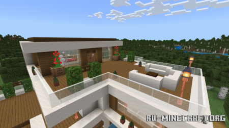 ������� Modern House 6 (Map) ��� Minecraft PE