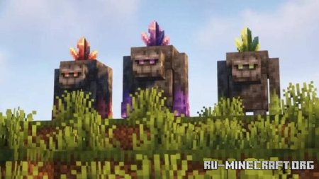 Скачать Улучшенные мобы от Max для Minecraft PE 1.19