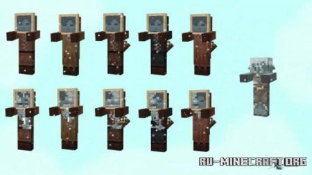 Скачать Улучшенные мобы от Max для Minecraft PE 1.19