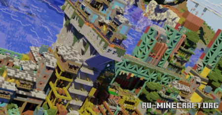 ������� Settlement of abandoned container ships by curasunaya ��� Minecraft