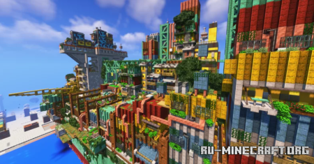 ������� Settlement of abandoned container ships by curasunaya ��� Minecraft