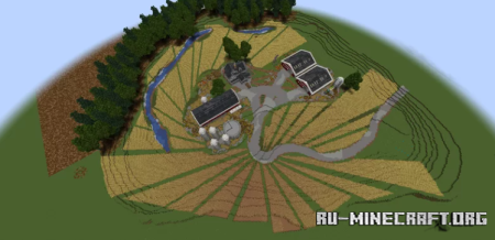 ������� Pennsylvania farm w. vehicles - Stage Rd ��� Minecraft