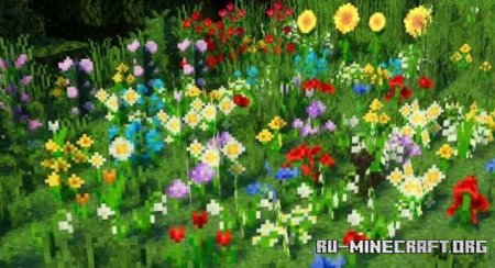 Скачать Улучшенная листва для Minecraft PE 1.19