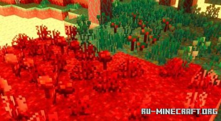 Скачать Улучшенная листва для Minecraft PE 1.19