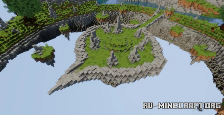 ������� Floating Island Server Hub by LemonTorture ��� Minecraft