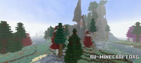 Скачать Простые биомы и структуры для Minecraft PE 1.19