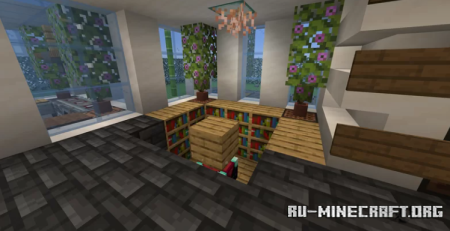  Modern Mansion with Advanced Redstone  Minecraft