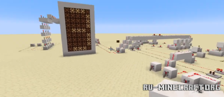  3-bit Calculator from Fredkin gates  Minecraft