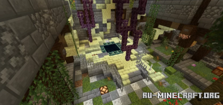  Overgrown End Portal Room  Minecraft