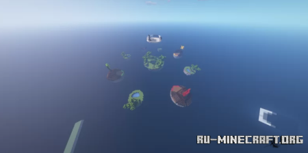 ������� Bedwars Sky Sphere Map by Gaming_AW ��� Minecraft