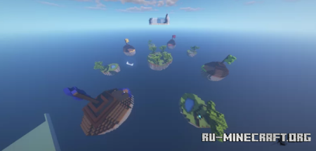 ������� Bedwars Sky Sphere Map by Gaming_AW ��� Minecraft