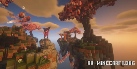  The Sakura Truce - a Four-Sided Bed Wars Map  Minecraft