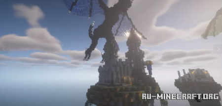  Conquest of the Dragon's Cove - a Four-Sided Bed Wars  Minecraft