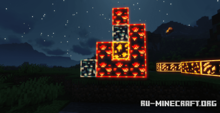 Скачать Better Ore Borders Resource Pack для Minecraft 1.19
