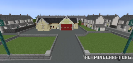 ������� Pontypandy Map From Fireman Sam ��� Minecraft