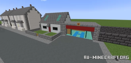������� Pontypandy Map From Fireman Sam ��� Minecraft