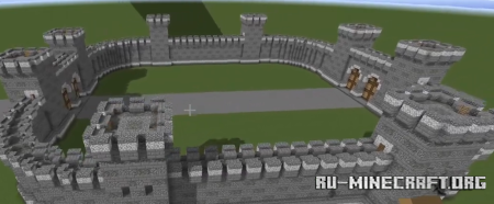 Roman Fort Walls by Trydar  Minecraft