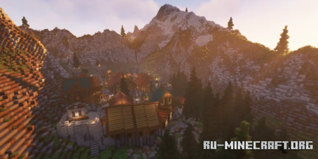 ������� The Moutains Village by IloChampDeBle ��� Minecraft