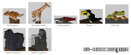 Скачать Zoo & Wild Animals для Minecraft 1.16.5