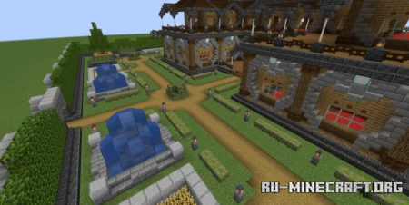  Wooden Mansion by Antroz0n  Minecraft