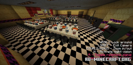  Fredbear's Family Diner 1980's  Minecraft