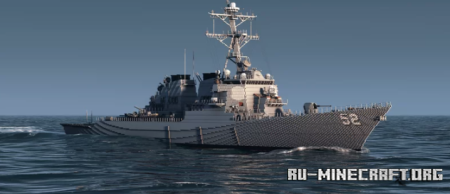������� USS Barry DDG-52 ��� Minecraft