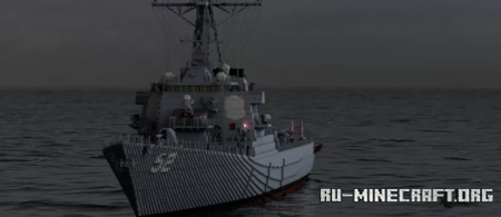 ������� USS Barry DDG-52 ��� Minecraft