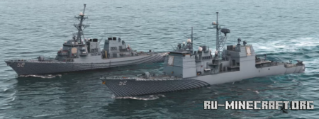 ������� USS Barry DDG-52 ��� Minecraft