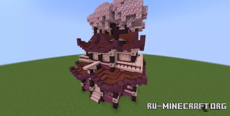  Sakura Mansion by Adamant Flame  Minecraft