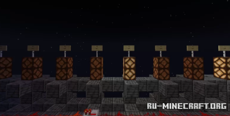������� Serial Bit-Stream Full-Adder ��� Minecraft