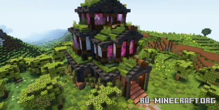  Flower Mansion by Adamant Flame  Minecraft