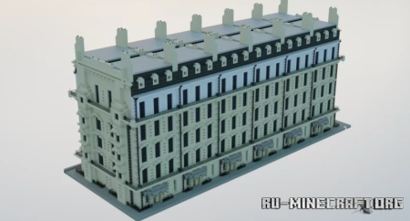  Paris Town House by CultOfHappiness  Minecraft