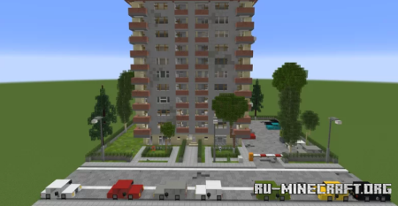 ������� An Old Apartment in a Suburban District of Istanbul, Turkey ��� Minecraft